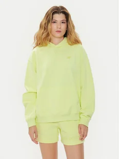 New Balance Bluza WT41537 Zielony Relaxed Fit - Bluzy damskie - miniaturka - grafika 1