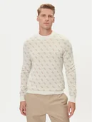 Swetry męskie - Guess Sweter M5YR10 Z3OE2 Écru Regular Fit - miniaturka - grafika 1