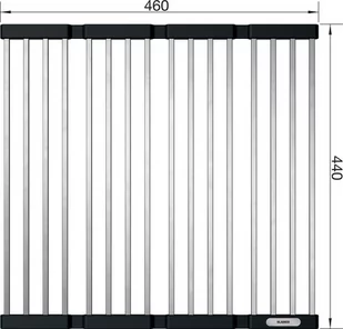 BLANCO Mata uniwersalna stalowa 460 x 440 mm 238483 - Akcesoria do armatury i ceramiki - miniaturka - grafika 2