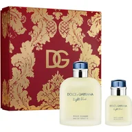 Zestawy perfum męskich - Dolce&Gabbana Light Blue Pour Homme EDT zestaw upominkowy dla mężczyzn - miniaturka - grafika 1