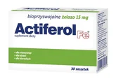 Suplementy diety - Actiferol Fe 15 mg x 30 sasz - miniaturka - grafika 1
