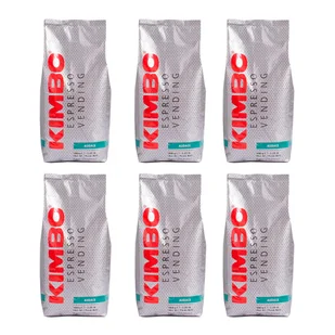 6x Kawa ziarnista KIMBO Espresso Vending Audace 1kg - Kawa - miniaturka - grafika 1