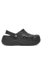Klapki i japonki męskie - Crocs Klapki WB-BAYA PLATFORM CLOG 208186-001 Czarny - miniaturka - grafika 1