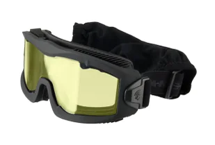 Gogle taktyczne Lancer Tactical AERO Pojedyńcze Black Yellow - Odzież taktyczna i umundurowanie - miniaturka - grafika 1
