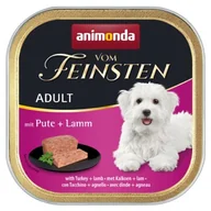 Mokra karma dla psów - animonda Vom Feinsten Adult 22 x 150 g Indyk z jagnięciną - miniaturka - grafika 1