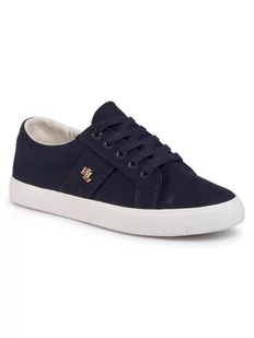 Lauren Ralph Lauren Tenisówki Janson II 802804598002 Granatowy - Trampki damskie - miniaturka - grafika 1