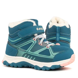 Buty młodzieżowe zimowe ocieplane wodoodporne Hi-Tec GLACIER - Buty trekkingowe damskie - miniaturka - grafika 1