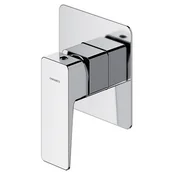 Baterie podtynkowe - Omnires PARMA PM7445 CR CHROM bateria prysznicowa podtynkowa - miniaturka - grafika 1