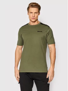 Koszulki i topy damskie - Bench T-Shirt Sholo 118604 Zielony Regular Fit - grafika 1
