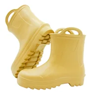 Buty dla dziewczynek - Kalosze dziecięce MOLTI DO375 żółte 26 - miniaturka - grafika 1