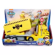Samochody i pojazdy dla dzieci - Psi Patrol: Big Truck Pups Mega Pojazd Rubble'a - Spin Master - miniaturka - grafika 1
