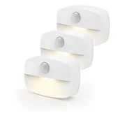 Lampy stojące - Zestaw lampek nocnych HAMA Cozy z czujnikiem ruchu i zmierzchu (3 szt.) - miniaturka - grafika 1