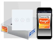 Klawisze i ramki - Ściemniacz Dotykowy 1Obw. Bi. Zigbee Tuya Rtx Sh# - miniaturka - grafika 1