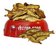 Suplementy i witaminy dla psów - Vector Food Suszona rybka sardynka) 100g - miniaturka - grafika 1