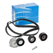 Mechanizmy rozrządu - SKF Zestaw paska klinowego wielorowkowego VKMA 32098 - miniaturka - grafika 1