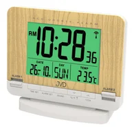 Zegary - JVD Budzik RB9242.1 Termometr DCF77 Dwa Alarmy - miniaturka - grafika 1