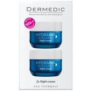 Problemy skórne - BIOGENED Dermedic Hydrain 3 Hialuro krem na noc 2 x 50 ml duopack - miniaturka - grafika 1