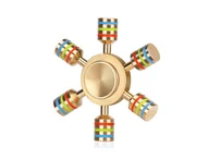 Gry planszowe - Hit Metalowy Hand Fidget Spinner + Etui Polska - miniaturka - grafika 1