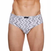 Majtki męskie - SLIPY MĘSKIE ATLANTIC CLASSIC MP1467 JASNO-SZARE 2PAK XXL - miniaturka - grafika 1