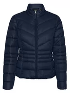 Kurtki damskie - Vero Moda Kurtka pikowana w kolorze granatowym - miniaturka - grafika 1
