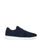 Trampki męskie - Geox Skórzane sneakersy "Kennet" w kolorze granatowym - miniaturka - grafika 1