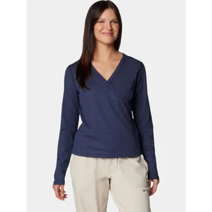Koszulka Damska Columbia Boundless Days V-Neck - Odzież trekkingowa damska - miniaturka - grafika 1