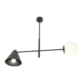 Lampy sufitowe - HERMES 2 BLACK - miniaturka - grafika 1