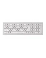 Klawiatury - Cherry JD-0310FR DW 8000 klawiatura RF Wireless Francuski Srebrny, Biały - miniaturka - grafika 1