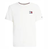 Koszulki męskie - TOMMY HILFIGER MĘSKI T-SHIRT BAWEŁNIANY BIAŁA KOSZULKA PREMIUM LOGO R.M - miniaturka - grafika 1