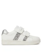 Buty dla dziewczynek - Geox Sneakersy J Eclyper Girl J45LRA 000BC C0007 S Biały - miniaturka - grafika 1