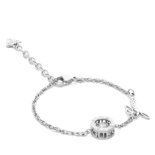 Bransoletka Guess JUBB01 462JW Srebrny - Bransoletki - miniaturka - grafika 1