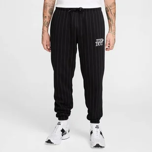 Męskie Spodnie NIKE M NK CLUB BB CUFF PANT JDI AOP HJ2214-010 – Czarny - Spodnie męskie - miniaturka - grafika 1