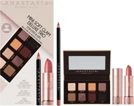 Cienie do powiek - Anastasia Beverly Hills Mini Soft Glam Deluxe Trio - zestaw mini paletka, szminka i mini konturówka - miniaturka - grafika 1