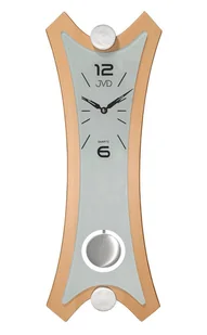 JVD Zegar ścienny N16010.3 z wahadłem uniwersalny 9982-uniw - Zegary - miniaturka - grafika 1
