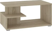 Ławy i stoliki kawowe - Ława prostokątna z półką dąb sonoma C5-K61 - miniaturka - grafika 1