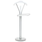 Wieszaki i stojaki - vidaXL Stojak na garnitur, 45 x 35 x 107 cm, biały - miniaturka - grafika 1