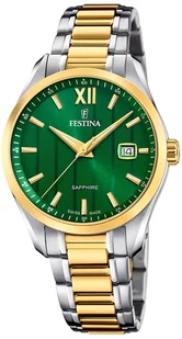 Zegarek Zegarek Festina F20027-3 Swiss Made - - Zegarki męskie - miniaturka - grafika 1