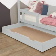 Meble modułowe i akcesoria - Szuflada łóżka 90 x 200 BUDDY - jasnoszara - miniaturka - grafika 1