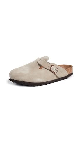 Birkenstock Classic Madrid Birko-Flor klapki damskie, szarobrązowy, 35 EU