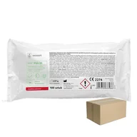 Dezynfekcja - Bezalkoholowe chusteczki do dezynfekcji i mycia lamp i głowic USG Velox Wipes NA 100szt wkład 12op - miniaturka - grafika 1