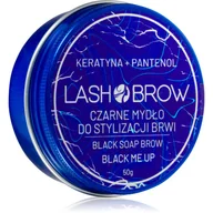 Akcesoria i kosmetyki do stylizacji brwi - Lash Brow Soap Brows - Czarne mydło do brwi 50ml - miniaturka - grafika 1