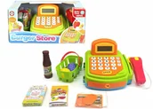 Zabawy w naśladowanie dorosłych - Zabawka Kasa Sklepowa Ze Skanerem Dla Dzieci 5303 - miniaturka - grafika 1