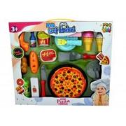 Zabawki AGD - Pro Kids Zestaw pizza z dodatkami - Pro Kids - miniaturka - grafika 1