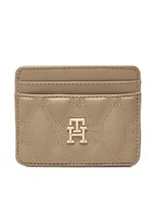 Etui na dokumenty i karty - Tommy Hilfiger Etui na karty kredytowe AW0AW16591 Beżowy - miniaturka - grafika 1