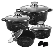 Zestawy garnków i patelni - GARNKI GRANITOWE  8 ELE. BRUNBESTE BB-1940 - miniaturka - grafika 1