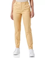Spodnie damskie - Scotch & Soda Bell Slim-fit damskie spodnie chinosy z bawełny organicznej, Desert 0136, 27W / 30L - miniaturka - grafika 1