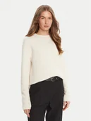 Swetry damskie - BOSS Sweter Febisan 50478315 Écru Regular Fit - miniaturka - grafika 1