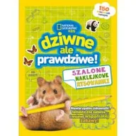 Powieści i opowiadania - OLESIEJUK National Geographic Kids. Dziwne, ale prawdziwe! Szalone naklejkowe rysowanki praca zbiorowa - miniaturka - grafika 1