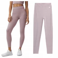 Legginsy - LEGGINSY damskie treningowe 4F SPODNIE na siłownię sportowe fitness S - miniaturka - grafika 1