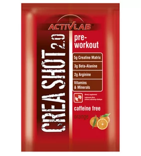 Activita Kreatyna, Crea Shot, 20 g, grejfrut - Kreatyna - miniaturka - grafika 1